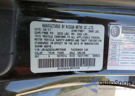 2018 Nissan 370Z Base from USA, damaged, VIN JN1AZ4EH4JM570998